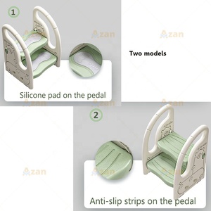 Taburete de Cocina Antideslizante para Bebés, Ajustable, Torre de Aprendizaje para Niños, Taburete de Cocina 2 en 1 para Niños Pequeños - Product Image 4