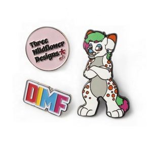 Machine de fabrication de badges émaillés à prix abordable, haute qualité, vente en gros d'usine, découpe, impression, plaqué or, motif animal mignon de dessin animé - Product Image 4