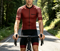 Maillot de cyclisme personnalisé OEM ODM pour hommes, manches courtes, respirant, imprimé par sublimation, pour vélo de route
