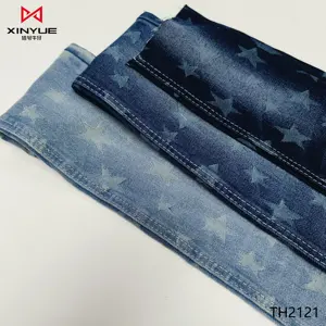 Mevcut stok taze mavi renk 10.6 OZ çok ağır erkek kot denim kumaş üretimi için erkek kotları pantolon