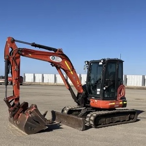 Offre Spéciale : Mini-Excavatrice Kubota U55 5,5T d'Occasion à Queue Zéro, Faible Heures de Fonctionnement, En Stock, Prête à être Expédiée - Product Image 4