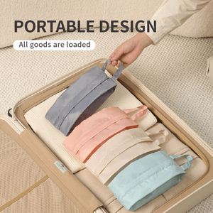 Nouveau sac de rangement pour sous-vêtements en tissu à mémoire de forme, sac de tri de vêtements de voyage, sac organisateur de sous-vêtements, sac de rangement pour articles de toilette - Product Image 6