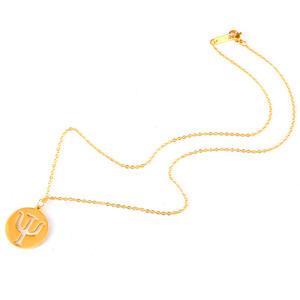 Mode Ronde Psychique Symbole Pendentif Collier 316L Disque En Acier Inoxydable Pièce <span class=keywords><strong>Psychologie</strong></span> Choker Colliers - Product Image 4