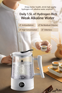 Smart Water Kettle <b>With</b> LCD Display | Touch <b>Control</b> for Boiling, Generation & Keep Warm Fashion Minimalist Design - Product Image 2
