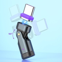 Câble de données magnétique 240W 180 °   Câble de charge rapide PD à embout rotatif, adapté pour MacBook 15 Pro et téléphone