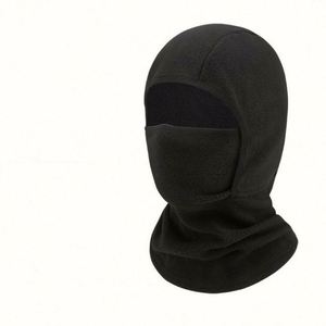 Vente en gros : Bonnet d'hiver en polaire, cagoule, masque facial, cache-cou coupe-vent pour activités de plein air, masque de ski intégral - Product Image 2