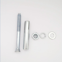 Expansion Bolt Manufacturer Carbon Steel Galvanized M6 M8 M10 M12 Hex Wedge Sleeve Anchor Bolt Carton Mingqi Brand High Quality
