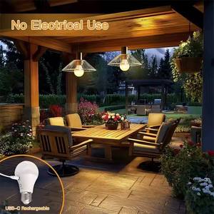 <span class=keywords><strong>Led</strong></span> Đèn Dimmable 16 RGB ánh sáng bóng đèn có thể sạc lại thông minh Bóng đèn nhôm nhựa ấm trắng A60 A19 khẩn cấp sao lưu 15 Wát từ xa - Product Image 3