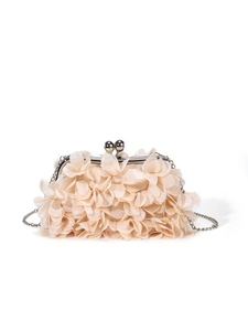 Bolso de Mano Rojo de Alta Calidad Inspirado en Diseñadores de Marca Famosa, para Mujer, con Diseño Floral, para Maquillaje, para Novias, Estilo Bandolera - Product Image 2