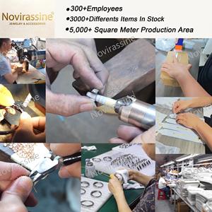 Pulsera de Mano de Acero Inoxidable Novirassine <span class=keywords><strong>con</strong></span> Anillo de Dedo de Trébol de <span class=keywords><strong>Zirconia</strong></span> Colorida, Joyería Boho Estética para Fiesta - Product Image 6
