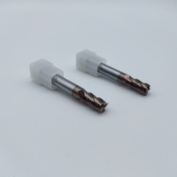 Outils de fraisage CNC en acier rapide K-Tiger, 4 cannelures, revêtement ALTiN, précision 0,002-0,003 mm, pour machines de découpe OEM/ODM