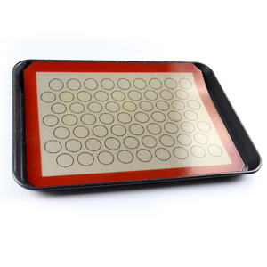 60*40cm tùy chỉnh không dính Silicone Macaron Baking Mat tấm không dính Silicone nướng lót fondant Baking Mat - Product Image 6