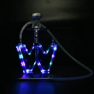 Cachimba Acrílica con Luz LED en Forma <span class=keywords><strong>de</strong></span> Corazón, <span class=keywords><strong>Libro</strong></span> <span class=keywords><strong>de</strong></span> Diseño para Shisha, Narguile, Cachimbas, Set <span class=keywords><strong>de</strong></span> Hookah - Product Image 4