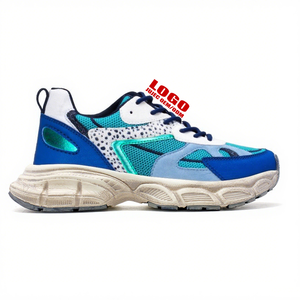 Scarpe da <span class=keywords><strong>Donna</strong></span> 2025 Nuovo Design Sneaker Blu Scarpe da Passeggio per Signore e Donne Scarpe Sportive da Tennis di Alta Qualità - Product Image 3