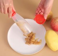 Dunschiller Met Bakje Aardappelwortel Appelversnipperaars Keukenfruitschiller Roestvrijstalen Snijmachine Schilmesnadgets