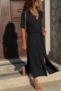 2023 New Coming <strong>Women</strong> <strong>Long</strong> <strong>Dress</strong> <strong>Summer</strong> <strong>Long</strong> Sleeve Shirt <strong>Dress</strong> - Product Image 2