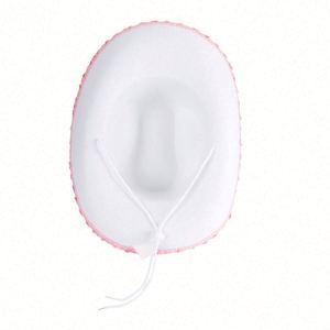 Wholesale Bulk Stock Western Style Sequin Shiny Cowgirl <b>Hats</b> Fedora Party <b>Hats</b> White <b>Wedding</b> Cowboy <b>Hats</b> - Product Image 5