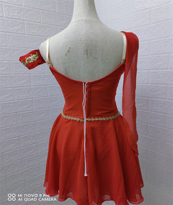 Nueva Falda <span class=keywords><strong>de</strong></span> baile <span class=keywords><strong>de</strong></span> <span class=keywords><strong>disfraz</strong></span> <span class=keywords><strong>de</strong></span> <span class=keywords><strong>Cupido</strong></span> profesional roja para mujer. Disfraces líricos-14 - Product Image 5