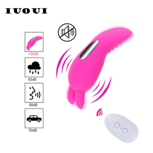 Produttori di prodotti del sesso vibratore del massaggiatore del coniglio telecomandato senza fili per la masturbazione femminile che indossa il vibratore - Product Image 4