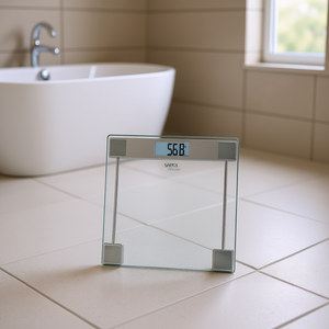 Báscula de Baño Digital Sanitas Glass Scale SGS06 con Batería Incluida - Product Image 3
