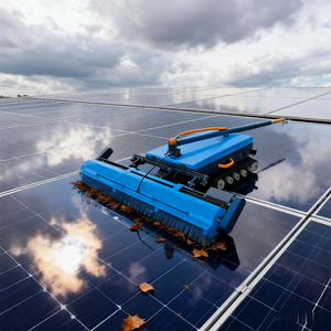 Solar <b>Panel</b> Brush Equipment Rotary Double Head Solar <b>Cleaning</b> <b>Machine</b> for Solar Brushless Motor Solar <b>Panel</b> <b>Cleaning</b> Brush - Product Image 6