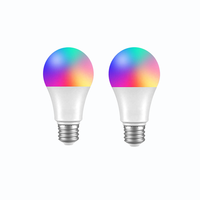 Usine ESP32 Module WiFi Smart LED Ampoule 12W 15W 20W E27 Froid et Chaud Intérieur Lumière Alexa Google Home Ensemble APP Timing Gradation
