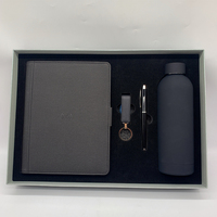 Nouveauté 2026 : Ensemble Cadeau d'Affaires Exécutif de Luxe pour Clients VIP – Carnet Intelligent avec Power Bank 8000 mAh, Porte-Clés et Stylo Bouteille