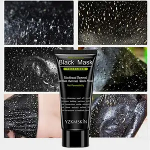 Charcoal Tearing Mask T-Zone Pflege Black Mitesser entferner Maske Mitesser entferner Deep Pore Cleansing Mask