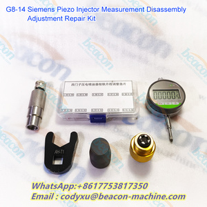 Probador de inyector <span class=keywords><strong>Common</strong></span> <span class=keywords><strong>Rail</strong></span>, herramienta de desmontaje de medición de inyección piezoeléctrica, Kit de reparación, cuña de ajuste de elevación de armadura - Product Image 3