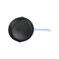 Juego completo de utensilios de cocina de hierro fundido esmaltado azul al por mayor