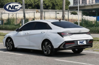 Voiture d'occasion Hyundai Elantra 2023 1.5L CVT LUX GLX Elite Conduite à gauche Berline Peinture d'origine Stock Vente en gros Livraison rapide