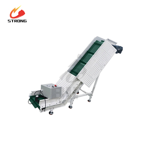 2023 nouveaux produits Film chauffant bande transporteuse inclinée en forme de Z rampe de convoyeur bande transporteuse d'escalade - Product Image 2