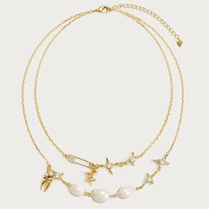 LiCai couches <span class=keywords><strong>perle</strong></span> <span class=keywords><strong>pendentif</strong></span> colliers femmes eau douce <span class=keywords><strong>baroque</strong></span> <span class=keywords><strong>perle</strong></span> trombone chaîne starter collier Preppy <span class=keywords><strong>pendentif</strong></span> mode - Product Image 4