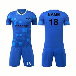 ซื้อเสื้อฟุตบอลทีมแบบสั่งทำไซส์ใหญ่ เสื้อผ้าฟุตบอล โพลีเอสเตอร์ 100% แห้งเร็ว ระบายอากาศได้ดี ออนไลน์ - Product Image 4
