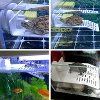 Plateforme de bain pour tortue EWE, plateforme de bain pour aquarium, quai pour animaux, étagère d'escalade pour reptiles, quai pour tortue, décoration flottante