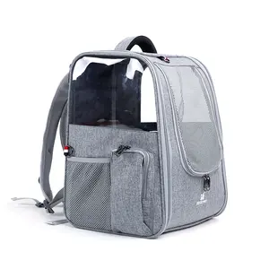 Outdoor Luxury Pet Bag Carrier Foldable Ultra-breathable Pet Backpack Bag For Small Dogs Cat