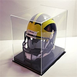 Wall-mounted Half-size Acrylic Helmet <b>Display</b> <b>case</b> - Product Image 2