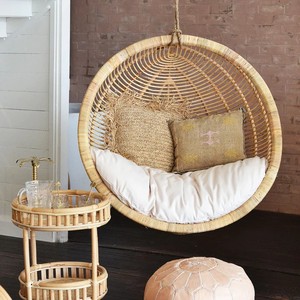 Fauteuil suspendu de luxe en forme d'œuf pour jardin et hôtel - Product Image 4