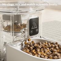 Distributeur automatique intelligent de nourriture pour chats 4L avec Wi-Fi, contrôle à distance par application, minuterie, double alimentation, prix usine OEM ODM