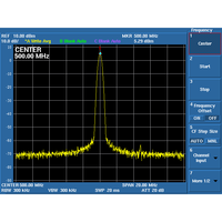 Modul ADF5355 Layar Sentuh Berwarna Sumber Sinyal RF VCO Sintesis Frekuensi Gelombang Mikro PLL
