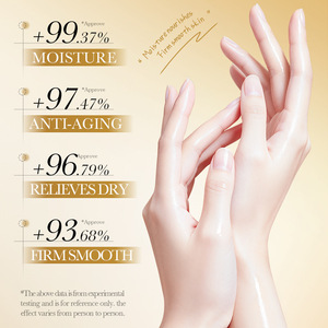 Mascarilla <span class=keywords><strong>de</strong></span> Manos Antiarrugas con Colágeno SADOER 40ml/par Piel Mixta Otoño/Invierno - Product Image 2