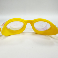 Fabricant professionnel nouvelles lunettes de course de natation de compétition d'entraînement de petit cadre anti-buée HD électrolytique