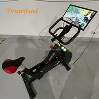 Vélo de spinning de marque de Guangzhou dreamland ar vr, scène réelle, exercice, fitness, vélo pour la maison, pour la salle de sport