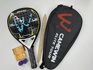 Indispensabile per Principianti <span class=keywords><strong>Racchetta</strong></span> da <span class=keywords><strong>Padel</strong></span> in Carbonio 12K + Borsa, <span class=keywords><strong>Misura</strong></span> della Superficie 28,5CM, 360g Leggera, Pronta per la Spedizione, Spedizione Rapida, Imbattibile - Product Image 2