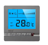 Thermostat intelligent LCD PG-7A pour systèmes de climatisation centralisée, outil de contrôle de la température FALUOKAN