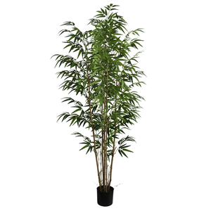Arbre en <span class=keywords><strong>bambou</strong></span> artificiel haut <span class=keywords><strong>de</strong></span> gamme pour la décoration intérieure, vente en gros - Product Image 1