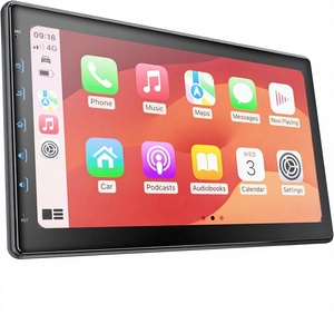 Écran tactile universel double DIN compatible avec CarPlay sans fil et Android Auto pour autoradio FM - Product Image 1