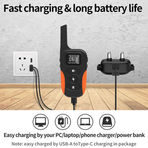 <span class=keywords><strong>Collar</strong></span> de adiestramiento de perros electrónico con control remoto ligero personalizado, disuasorio de ladridos, descarga eléctrica, suministro de adiestramiento de mascotas de plástico - Product Image 5