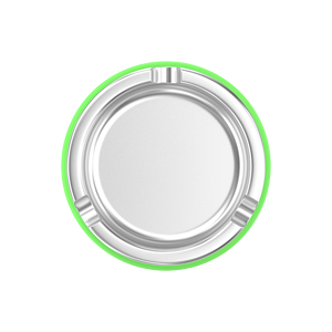 <span class=keywords><strong>Cenicero</strong></span> de Pie para Exteriores, Hecho a Mano, de Aluminio Blanco Dorado, <span class=keywords><strong>Bonito</strong></span>, Biodegradable, para Cigarrillos - Product Image 3