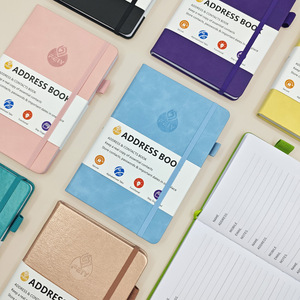 Bán buôn A4 da máy tính xách tay 80 Sheets cho sinh viên kinh doanh văn phòng trường sử dụng có tính năng Dây đeo đàn hồi cho sữa Bản Thảo A5 - Product Image 1